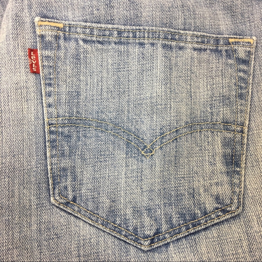 Levi’s 501 Button Fly Blue Denim Jeans - 36x32 - Picture 5 of 8
